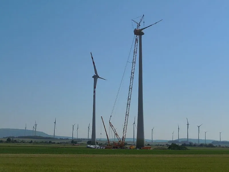 Windpark in Europa, Foto von der Energy-Fields GmbH