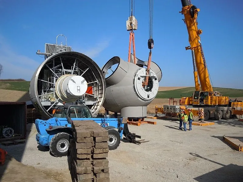 Windpark in Europa, Foto von der Energy-Fields GmbH