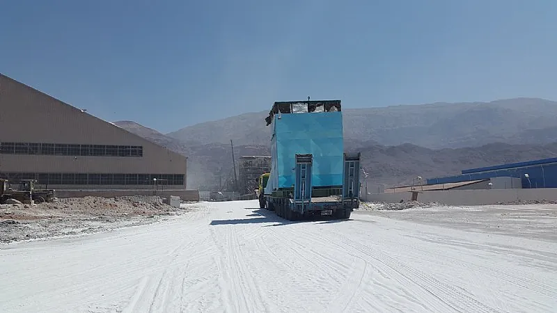 Potaschewerke in Jordanien, Foto von der Energy-Fields GmbH