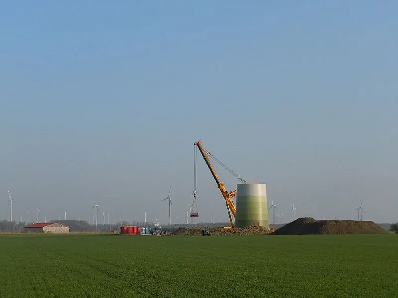 Windpark in Europa, Foto von der Energy-Fields GmbH