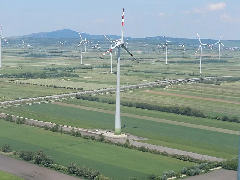 Windpark in Europa, Foto von der Energy-Fields GmbH