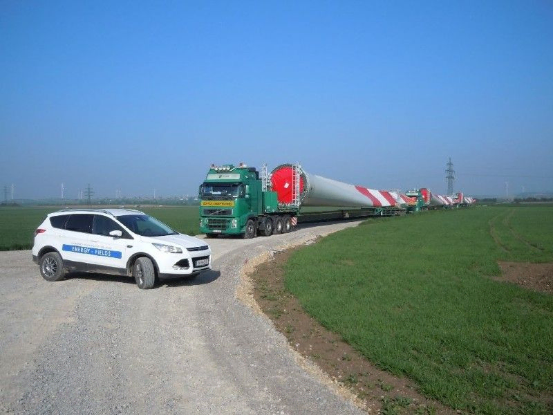Windpark in Europa, Foto von der Energy-Fields GmbH