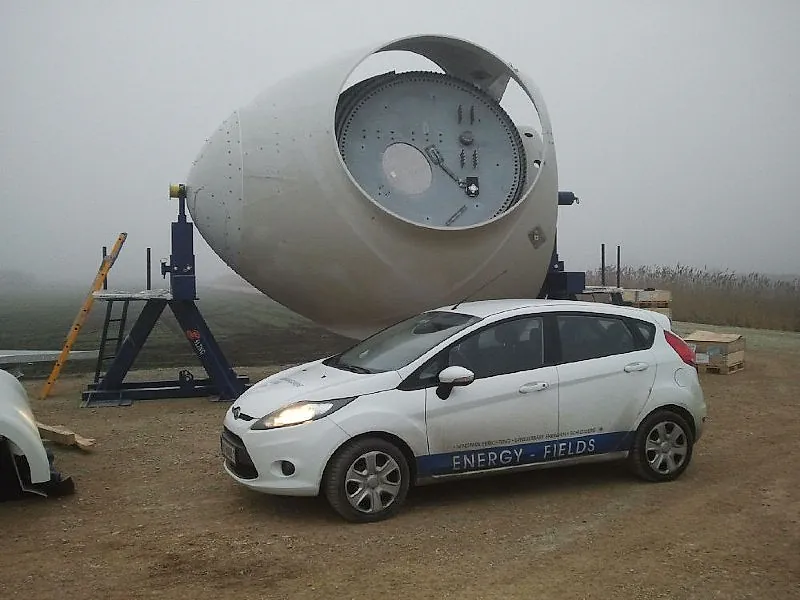 Windpark in Europa, Foto von der Energy-Fields GmbH